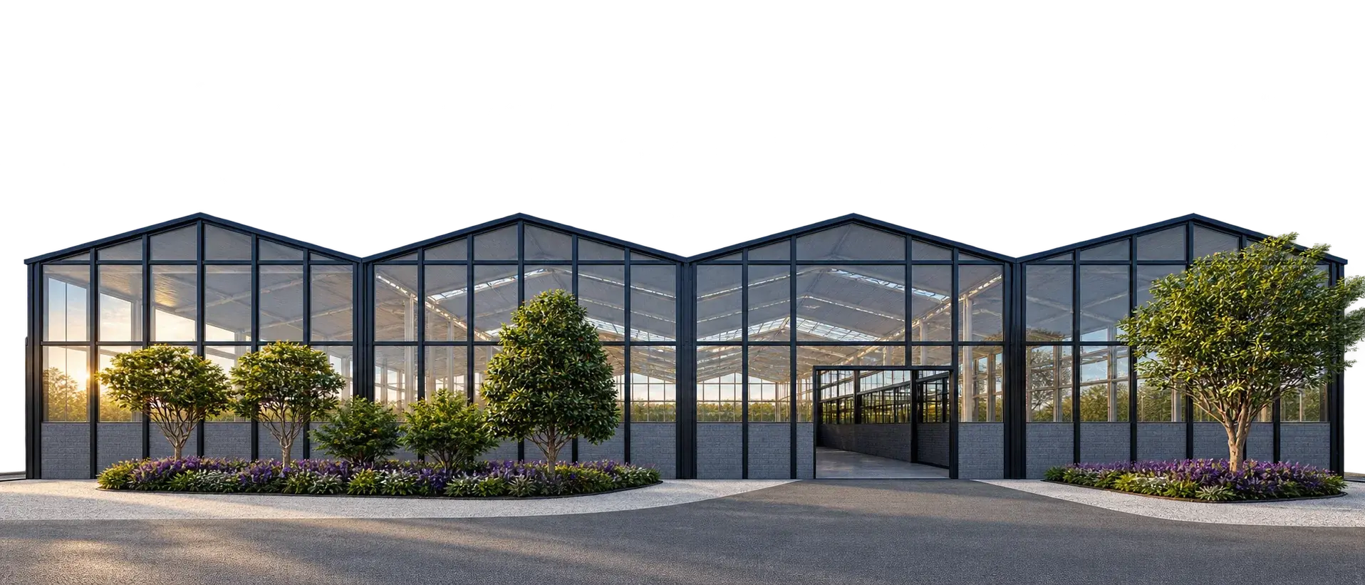 Warehouse facade